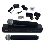 Shure 2 Microfonos Inalambricos Y Receptor Blx288/pg58