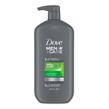 Shampoo 2 En 1 Dove Men Fresh Clean 917 Ml