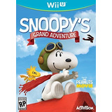 Snoopy Gran Aventura - Wii U Por Activision.