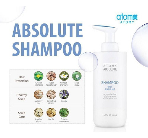 Atomy Shampoo Absoluto Herbal - mL a $260