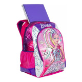 Mochila Sestini Barbie Aventura Nas Estrelas,cor Violeta