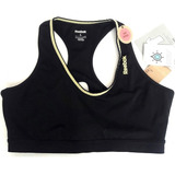 Rbk Bra Deportivo Crossfit Top High Impac Running Black Gym