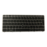 Teclado Para Hp Elitebook 725 G3 G4 820 G3 G4 Marco Lum Esp