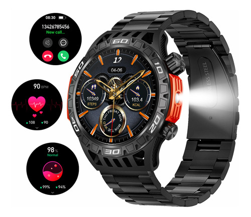 Reloj Inteligente Bt Call Hombres Watches Modo Multideporte