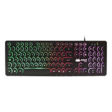 Teclado Gamer Abnt 2 Led Luz Rgb Jogos Usb  Knup Kp-2059