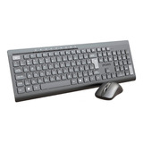 Kit Teclado E Mouse Sem Fio Pcyes Soft - Wireless 2.4ghz