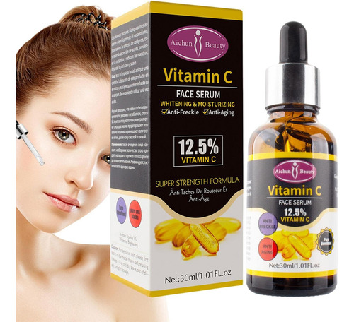 Serum Facial Vitamina C Aichun Beauty Tipo De Piel Mixta