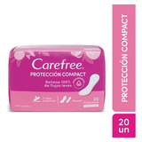 Carefree Protectores Diarios Protección Compact 20 Unidades