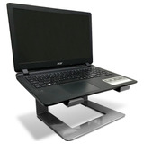 Suporte De Notebook New Genus Stand Dj Em Aço Macbook Prata