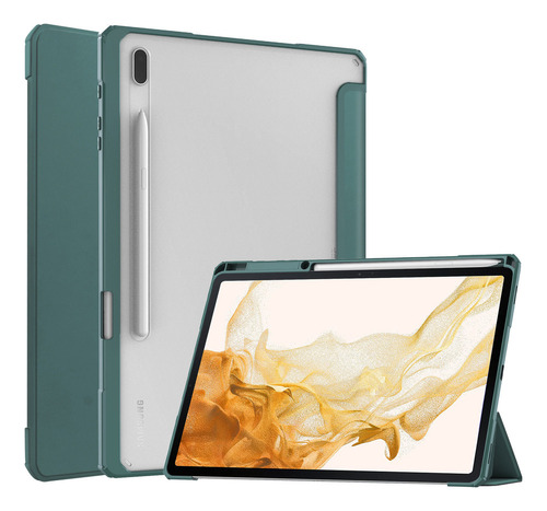 For Tab S8plus Tpu Funda Protectora Transparente