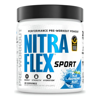 Pre Entreno Gat Nitraflex Extreme Sport 20 Serv 300 Gr Sabor Blue Raspberry Blast | Meses sin interés