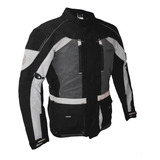 Chamarra Para Moto Immortale Armour Negro/ Gris Protección