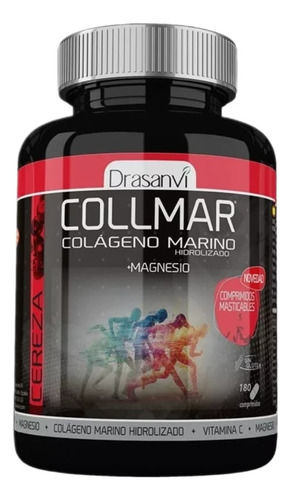 Collmar Colageno Marino + Magnesio 180 Comp.masticables. 