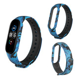 Pulseira Camuflada Silicone Para Mi Band 5