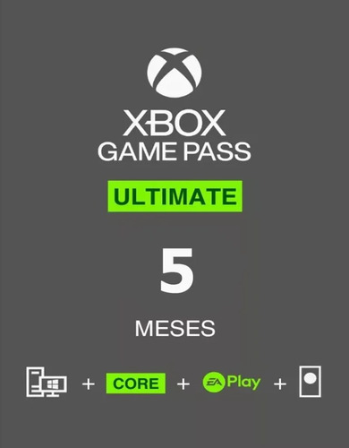 Xbox Game Pass Ultimate 5  Meses ! El Mejor Precio!!