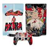 Skin Compatible Consola Ps5 Vinil Standard Akira Anime