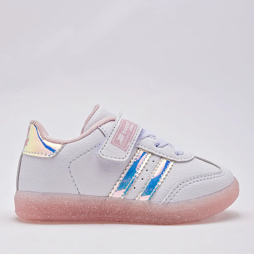 Boost Tenis Preescolar Niña Blanco Tornasol Cod 131880-c