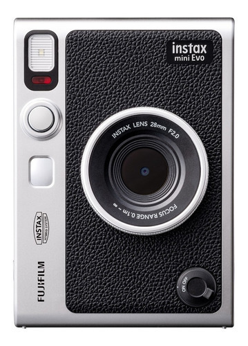 Camara Hibrida Impresora Fujifilm Instax Evo Negra Oficial