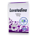 Loratadina 10mg C/20 Tabletas Ultra