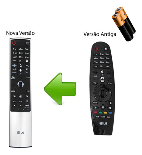 Controle Remoto Magic Smart Tv LG An-mr600 Original