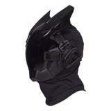 Casco Cyberpunk Mask Cosplay Project Black Horns Masks Cybe