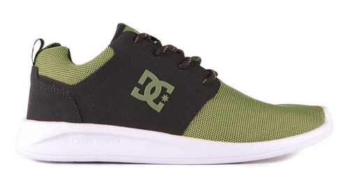 Zapatillas Dc Hombre Midway Sn Knit Verde Oliva