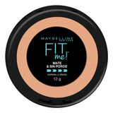 Polvo Compacto Maybelline Fit Me Mate Sin Poros - 12gr