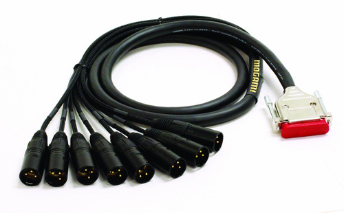 Mogami Oro Db25-xlrm-10 analog Recorder Cable De Interfaz 8 