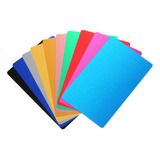 Lámina De Aluminio, Tarjetas Multicolores, Tarjetas Cnc En B