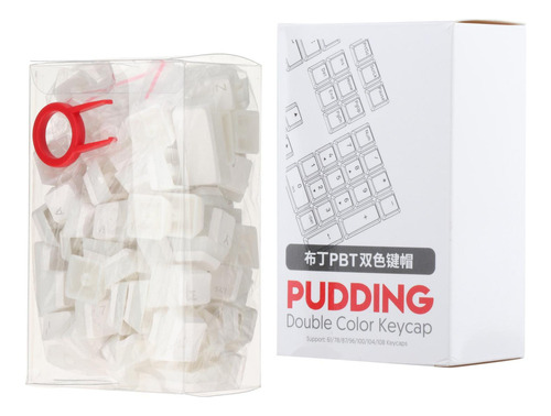 Pbt Pudding Keycaps Conjunto De Keycap Translúcido Duplo