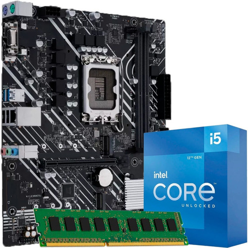 Actualizacion Combo Intel Core I5 12400 + 16gb + Mother