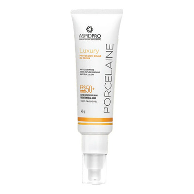 Aspidpro Porcelaine Luxury 50+ Protector Solar Crema | Meses sin interés
