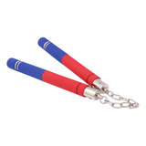 Nunchakus De Espuma Para Niños Y Adultos, Juguete Azul Rojo