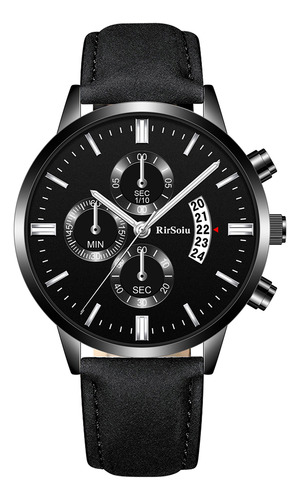 Reloj De Cuero Para Hombre, Elegante, Analógico, De Negocios