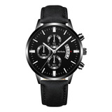 Reloj De Cuero Para Hombre, Elegante, Analógico, De Negocios