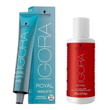 Kit Igora Highlift 1 Tintura 60ml + 1 Oxid. Schwarzkopf 60ml