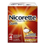 Nicorette Nicotina Goma Canela Oleada 4 Miligramo Dejar De F