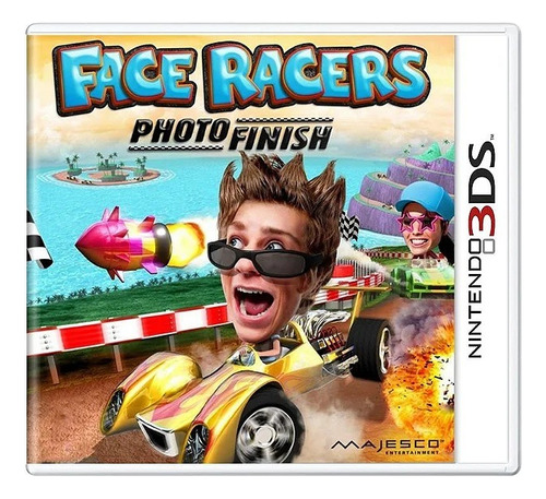 Jogo Nintendo 3ds Face Racers Photo Finish  - Novo - Lacrado