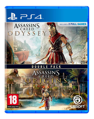 Assassins Cred Odyssey + Assassins Cred Origins Ps4