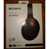 Auriculares Inalámbricos Sony 1000x Series Wh-1000xm3 Black