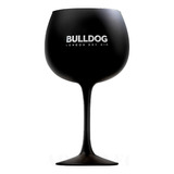 Copón Gin Bulldog Black 600ml De Vidrio Paladar Negro