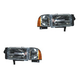 Par De Faros Ram 1500 2500 94 95 96 97 98 99 00 01 02 C/base