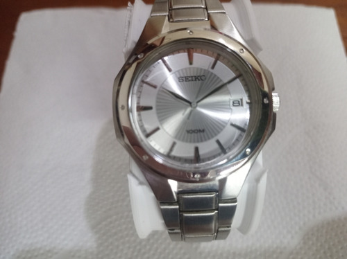 Reloj Seiko Hombre Cuarzo , Impecable Sin Rayaduras Func Ok