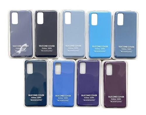  Funda Silicona Silicone Case Para Samsung S20 Fe S20fe