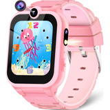 Reloj Inteligente P/niños Mavrec Toys De 3-12 Años - Rosa