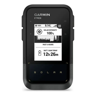 Garmin Gps Etrex Solar, Topográfico, Batería Hasta 1800 Hrs Color Negro Mapas precargados incluidos Mapa base mundial | Meses sin interés