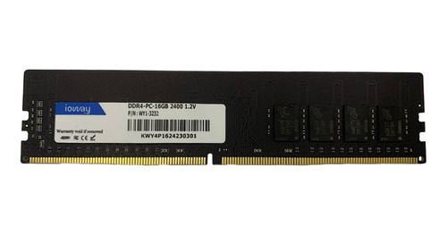 Memória Ram 16gb Ddr4 2400mhz Udimm Ioway