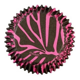 Capacillo Zebra Negro/rosa 36 Pzas Wilton 415-0751