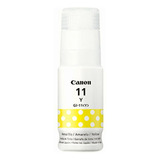 Canon Tinta Gi-11 Y Botella De Tinta Amarilla Con 70ml Para