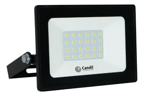 Pack X 2 Proyector Reflector Led 20w 1550 Lm Neutro Candil Color De La Carcasa Negro Color De La Luz Blanco Neutro 220v